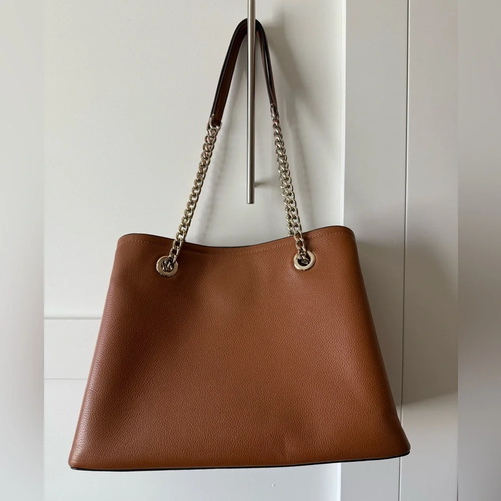 Kate Spade Tan Leather Shoulder Bag - Picture 2 of 8